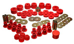 Energy Suspension 85-92 VW Golf/GTI/Jetta / 72-93 Dodge Ramcharger Red Hyper-flex Master Bushing Set