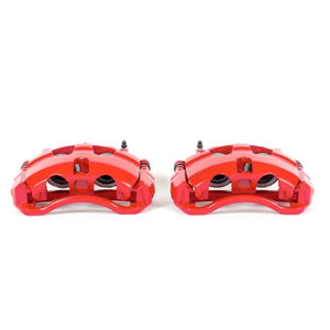 Power Stop 08-14 Ford E-150 Front Red Calipers w/Brackets - Pair