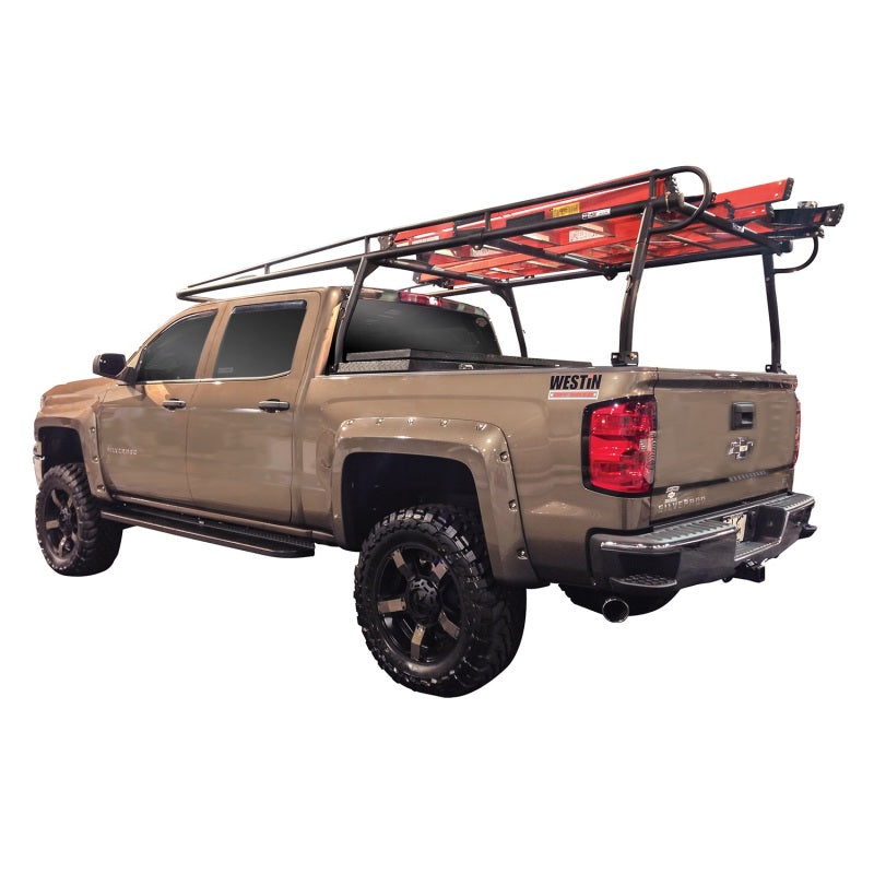 Westin 02-18 Dodge Ram 1500 Long Bed (8 ft) HD Overhead Truck Rack - Textured Blk