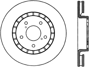 StopTech Power Slot 06-11 Lexus GS Series / 06-12 IS Series Front Right Drilled & Slotted Rotor