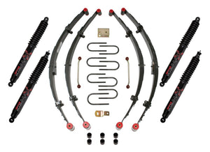 Skyjacker 4" KIT,87-96 YJ W/4 BLK MAX