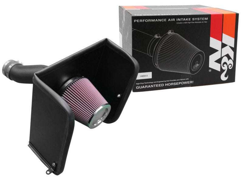 K&N 17-18 Nissan Titan XD V8 5.6L AirCharger Performance Intake