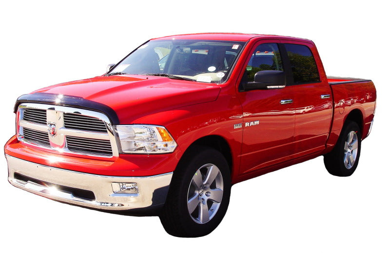 AVS 09-18 Dodge RAM 1500 (Excl. Rebel Models) High Profile Bugflector II Hood Shield - Smoke