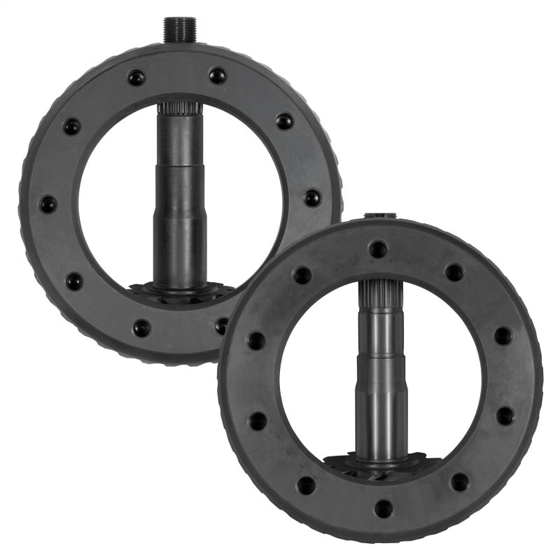 Yukon Gear Ring & Pinion Gear Kit Front & Rear for Toyota 8/8IFS Diff (w/Factory Locker) 5.29 Ratio