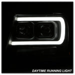 Spyder 07-14 Chevy Suburban/1500/2500/Tahoe V2 Projector Headlights All Blk PRO-YD-CSUB07V2-DRL-BKV2