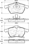 StopTech Street Brake Pads