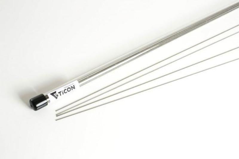 Ticon Industries 39in Length 1/2lb 2.2mm/.087in Filler Diamter CP1 Titanium Filler Rod