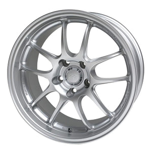 Enkei PF01SS 17x9 5x114.3 60mm Offset 75mm Bore Diameter Silver Wheel