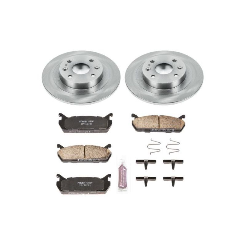 Power Stop 91-96 Ford Escort Rear Autospecialty Brake Kit