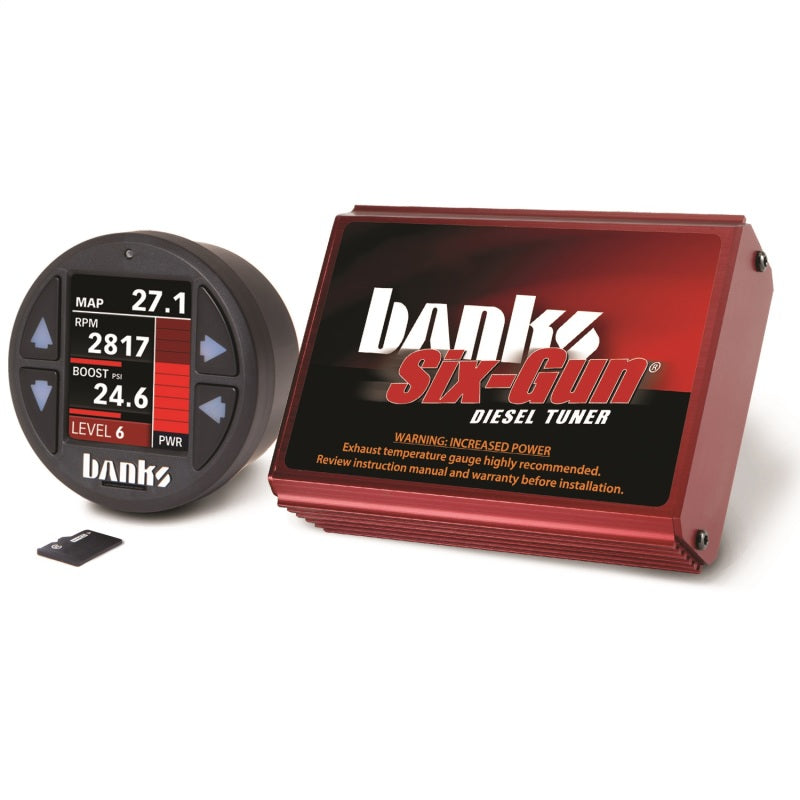 Banks 04-05 Chevy/GMC 2500/3500 6.6L LLY Six-Gun Diesel Tuner w/ iDash-1.8 DataMonster