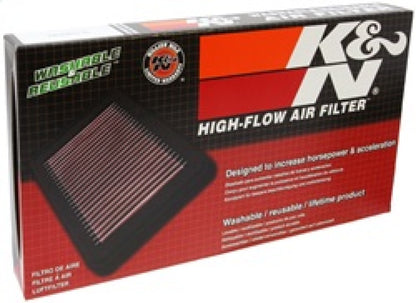 K&N 81-90 Porsche 944 2.5L L4 / 88-90 944 2.7 L4 Drop In Air Filter