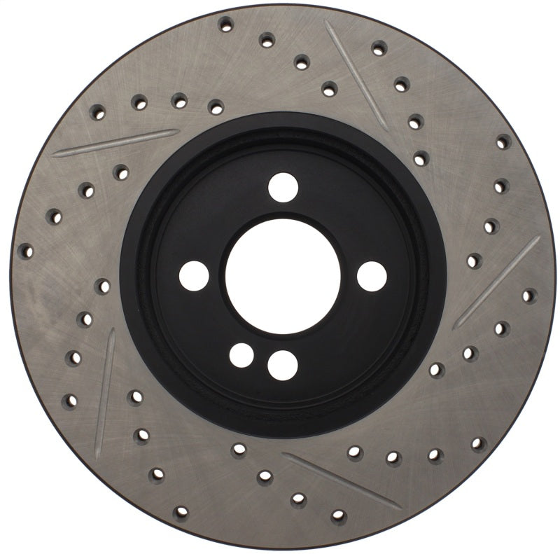 StopTech Slotted & Drilled Sport Brake Rotor 07-13 Mini Cooper