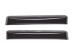 WeatherTech 15+ Cadillac Escalade Rear Side Window Deflectors - Dark Smoke