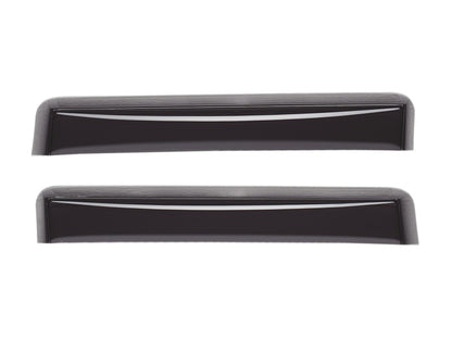 WeatherTech 20-24 Subaru Outback Rear Side Window Deflectors - Dark Smoke