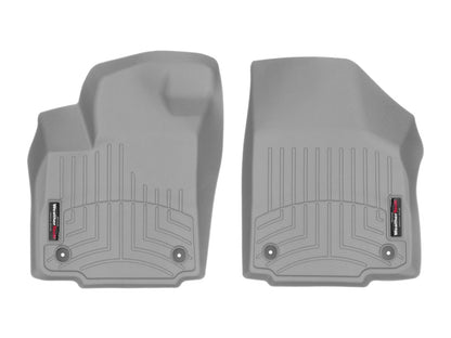 WeatherTech 2017+ Jaguar XE Front FloorLiner - Grey (AWD Only)
