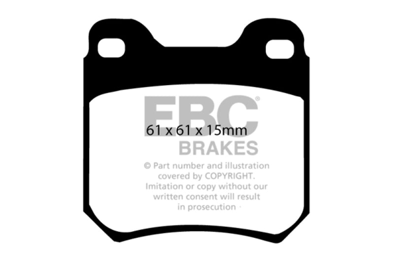 EBC 2000 Saturn LS2 3.0L Bluestuff Rear Brake Pads