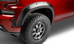 Bushwacker 19-21 Chevrolet Silverado 1500 Pocket Style Flares 4pc - Black