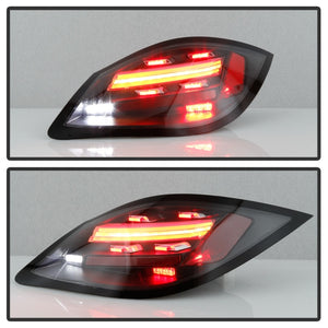 Spyder Porsche 987 Cayman 06-08 / Boxster 09-12 LED Tail Lights - Sequential Signal - Black