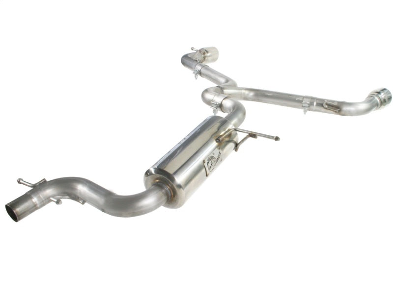 aFe MACHForce XP Exhaust 304SS Cat-Back w/ Polished Tips 12-13 VW Beetle L4 2.0L (t)