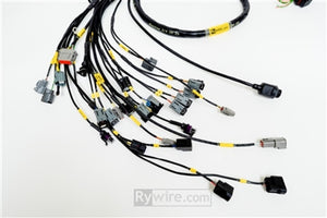 Rywire Honda B-Series (w/Syvecs SV7 ECU) Eng Harn w/OBD1 Alt/EV1 Inj/AEM IAT & MAP (Adapter Req)