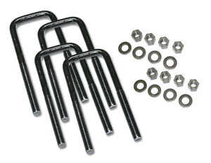 Superlift U-Bolt 4 Pack 5/8x2/1/2x10 Square w/ Hardware