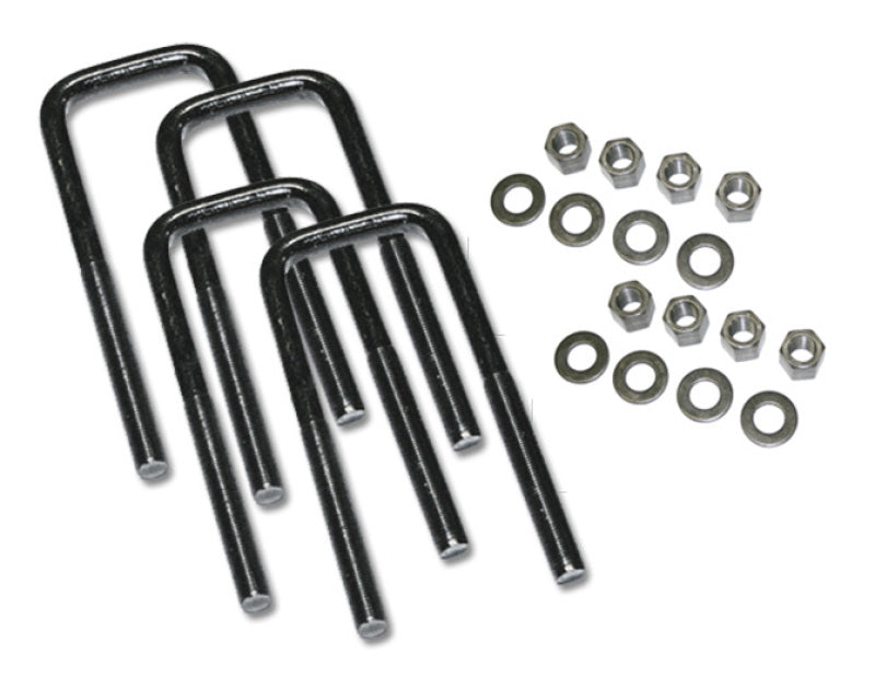 Superlift U-Bolt 4 Pack 5/8x3-1/4x14 Square w/ Hardware