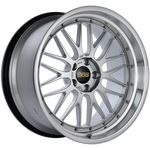 BBS LM 20x10.5 5x114.3 ET20 CB66 Diamond Silver Center Diamond Cut Lip Wheel