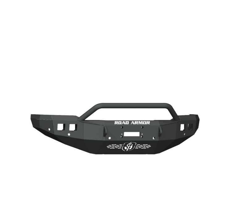 Road Armor 19-20 Ram 2500 Stealth Front Winch Bumper w/Pre-Runner Guard/6 Sensor Holes - Tex Blk