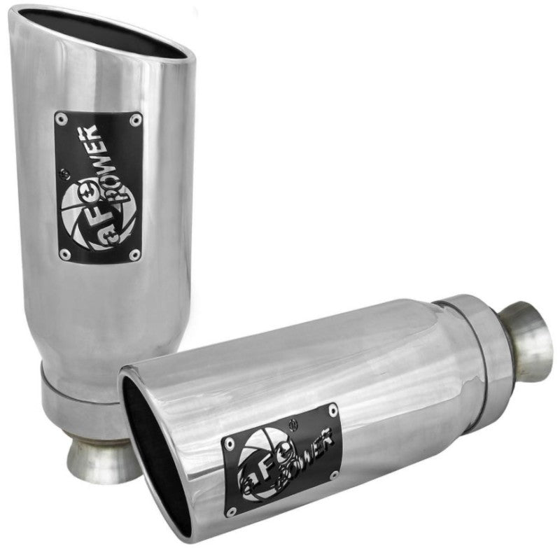 aFe MACH Force-XP 4-1/2in Steel OE Replacement Exhaust Tips - 2021+ Dodge Ram (5.7L V8) - Polished