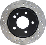 StopTech 04-10 Mazda3 Slotted & Drilled Right Rear Rotor