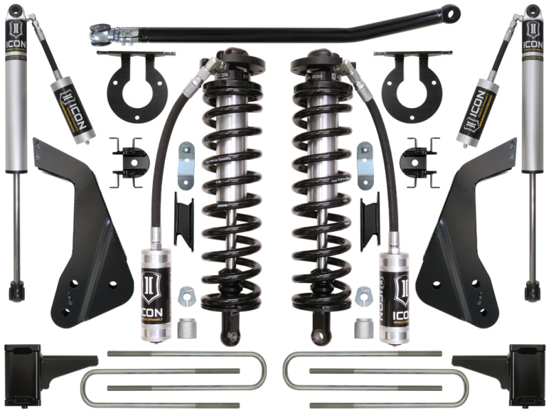 ICON 08-10 Ford F-250/F-350 4-5.5in Stage 1 Coilover Conversion System