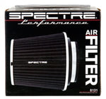 Spectre Adjustable Conical Air Filter 5-1/2in. Tall (Fits 3in. / 3-1/2in. / 4in. Tubes) - Black