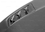 Seibon 06-10 Honda Civic 4 Door JDM / Acura CSX (FD1/2/3/5) MG II Carbon Fiber Hood