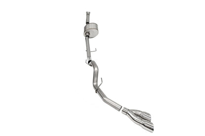 Corsa 2021-2025 Ford F-150 SuperCab/6.5in Bed 5.0L V8 Xtreme Cat-Back Single Side Exit-Polished