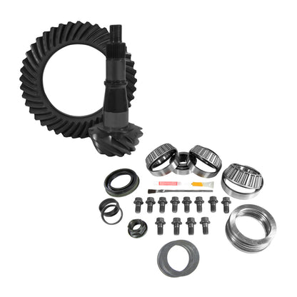 Yukon Gear 9.5in GM 4.11 Rear Ring & Pinion Install Kit Axle Bearings and Seals