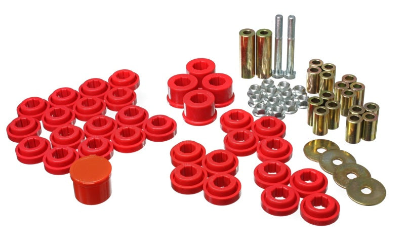 Energy Suspension Chrysler/Dodge Red Rear End Control Arm Bushing Set