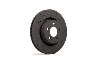 Hawk Talon 1995 Toyota Avalon Drilled and Slotted Rear Brake Rotor Set