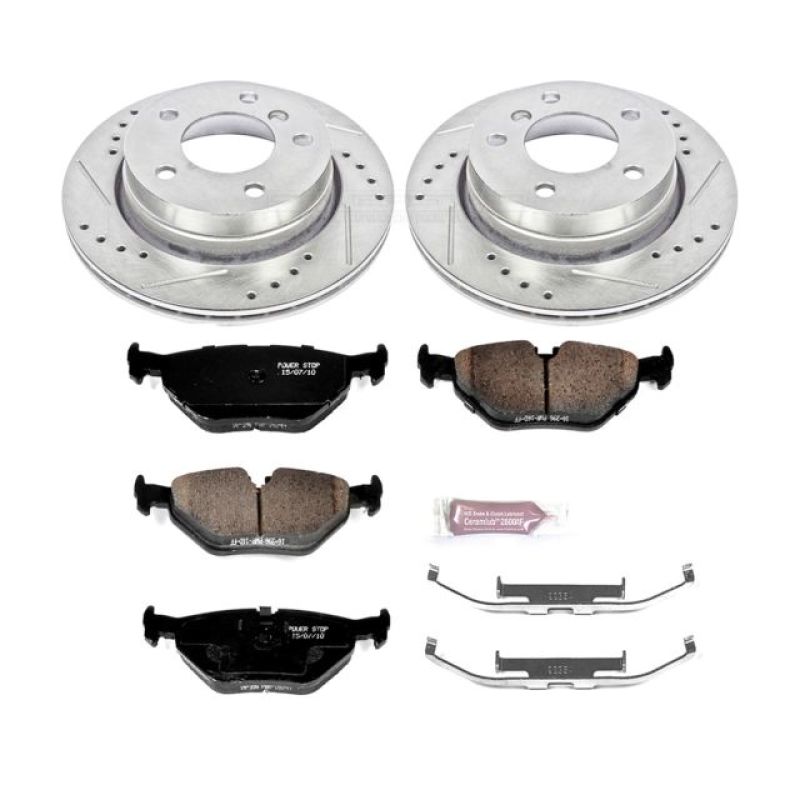 Power Stop 2000 BMW 323Ci Rear Z23 Evolution Sport Brake Kit