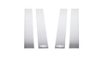 Putco 2020 Chevy Silv HD - Chevy Bow Tie Etching - Crew Cab / Double Cab (6pcs) SS Pillar Posts