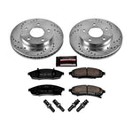 Power Stop 87-94 Oldsmobile Cutlass Cruiser Front Z23 Evolution Sport Brake Kit