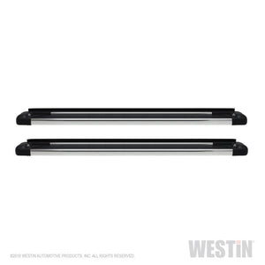 Westin SG6 Polished Aluminum Running Boards 79 in