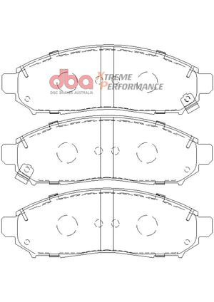 DBA 05-12 Nissan Pathfinder XP650 Front Brake Pads