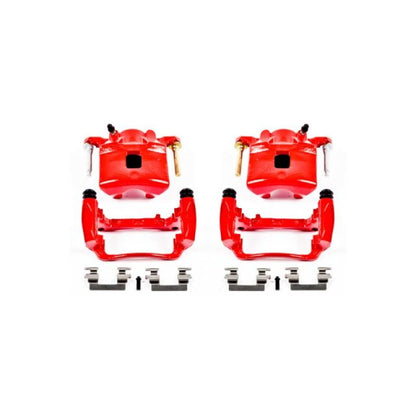Power Stop 2007 Chevrolet Cobalt Front Red Calipers w/Brackets - Pair