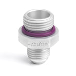ACUiTY Instruments - '-6AN to -8 O-Ring Boss (ORB) Adapter - 1913-F03