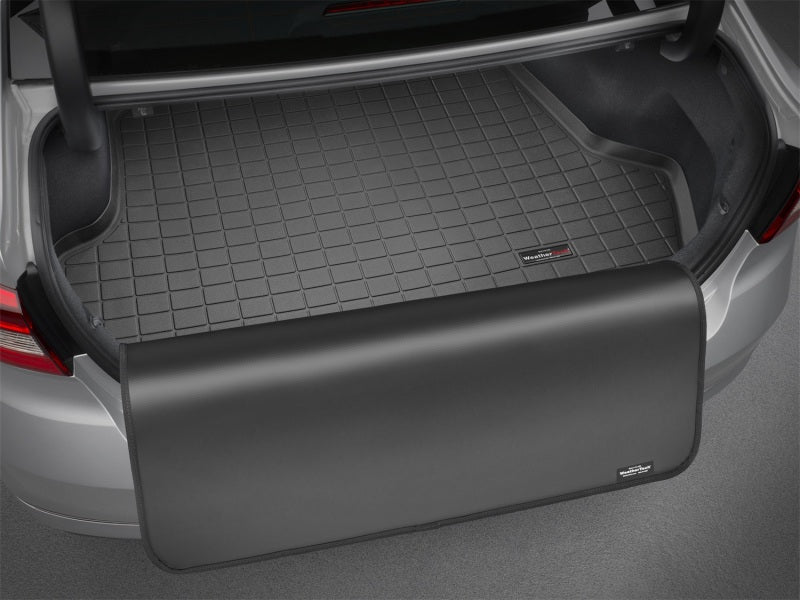 WeatherTech 2017+ Mercedes Benz GLC Coupe Cargo Liner - Black w/Bumper Protector