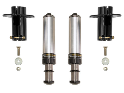 ICON 2020+ Jeep Gladiator JT / 2007+ Jeep Wrangler JK/JL Front Hydraulic Bump Stop Kit