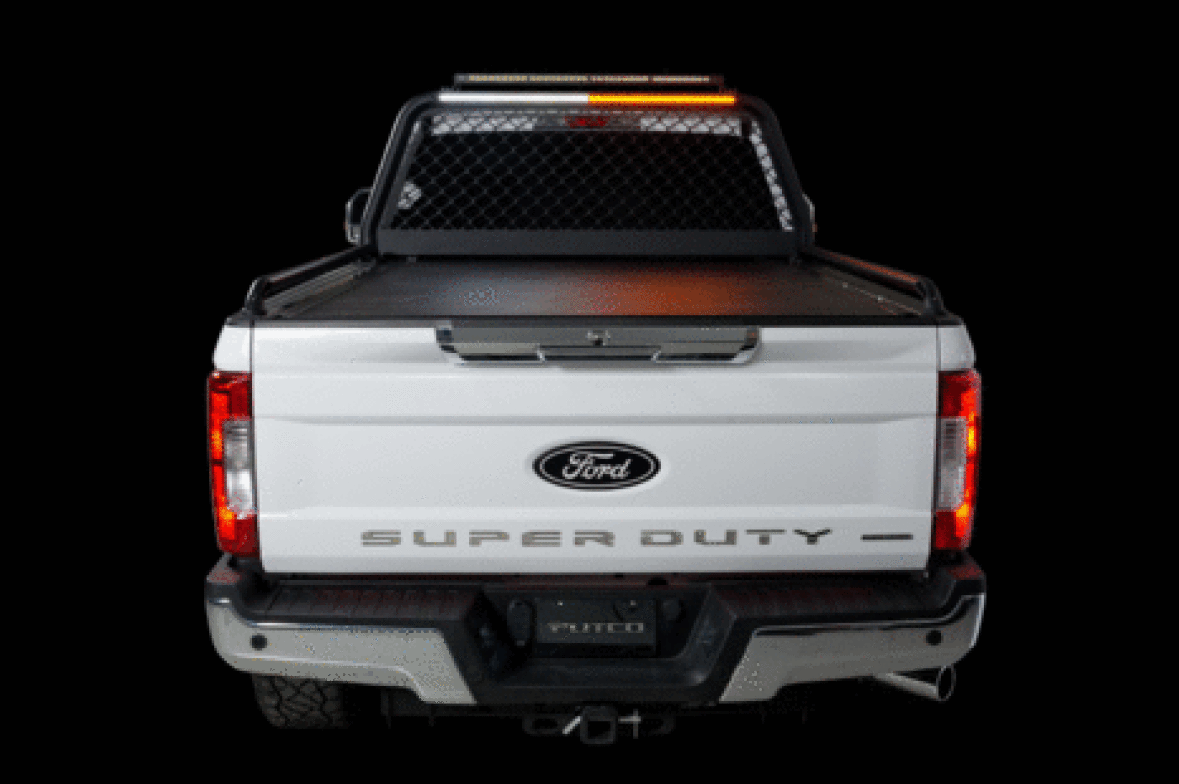 Putco 15-20 Nissan Titan XD - Gray Boss Racks