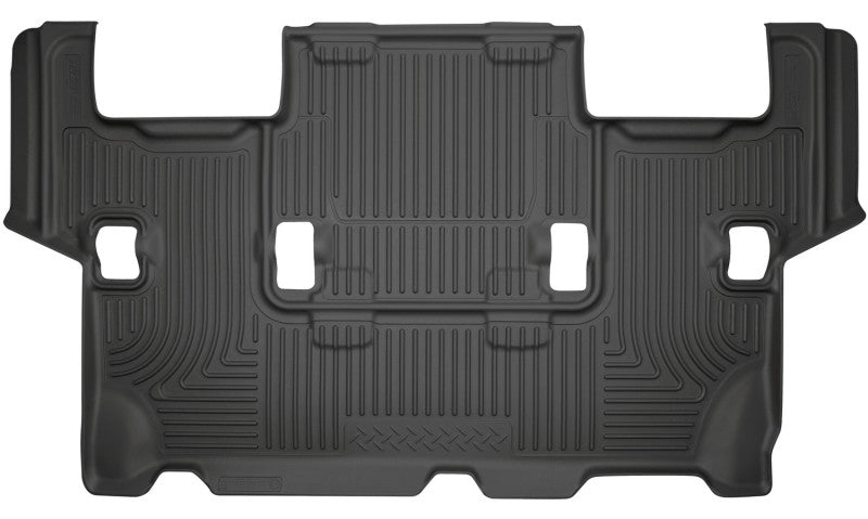 Husky Liners 2015 Ford Expedition/Lincoln Navigator WeatherBeater 3rd Row Black Floor Liner