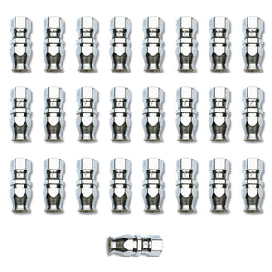 Russell Performance -6 AN Endura Pwerflex Power Steering Straight Hose Ends (25 pcs.)