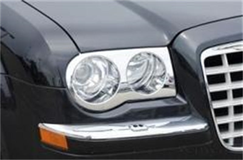 Putco 08-10 Toyota Land Cruiser Head Lamp Overlays & Rings